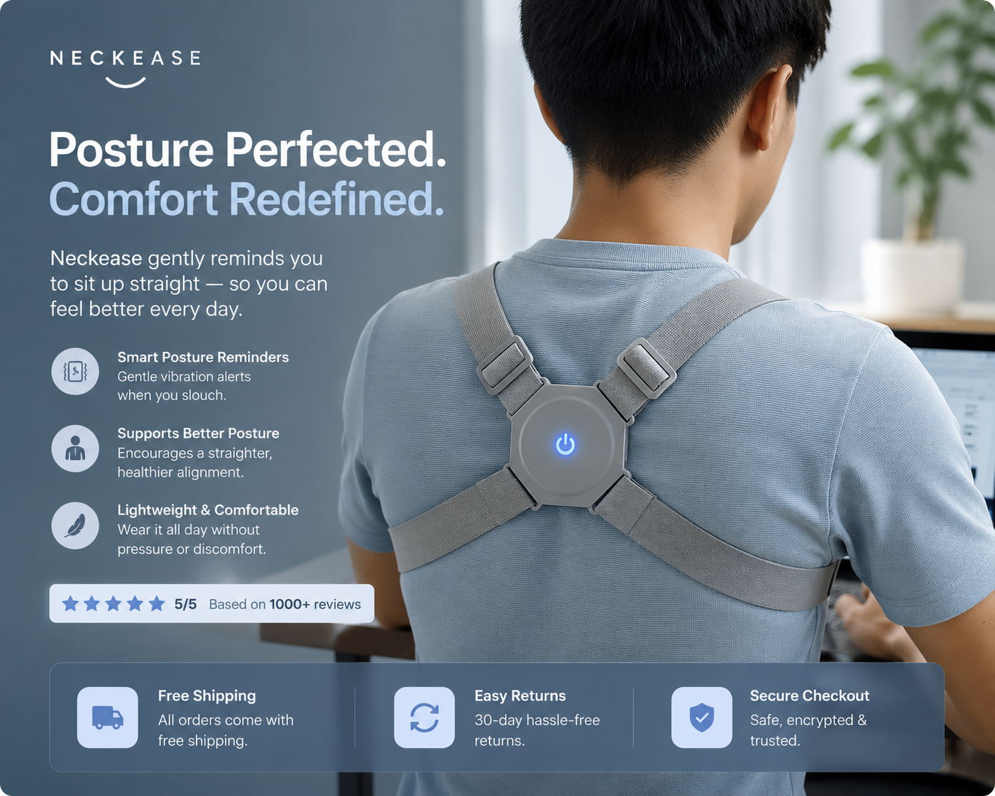 Neckease™ Smart Posture Corrector